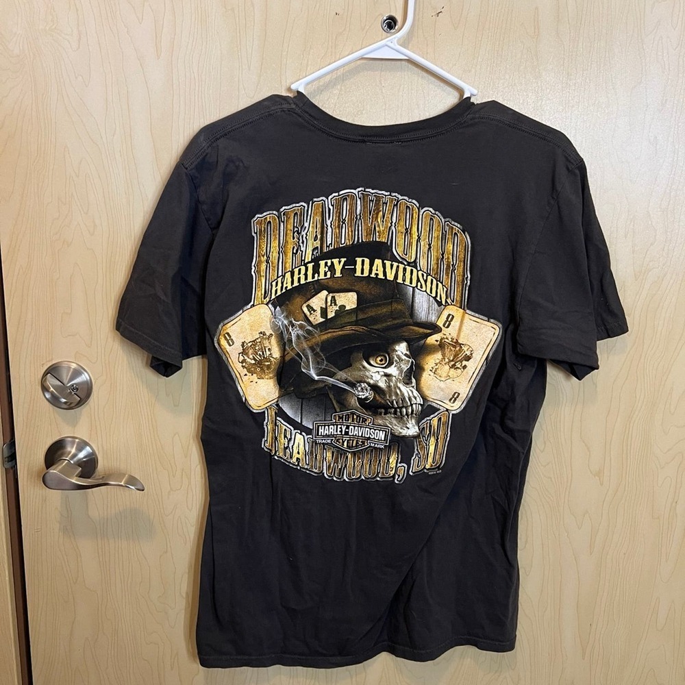 Harley Davidson deadwood tshirt